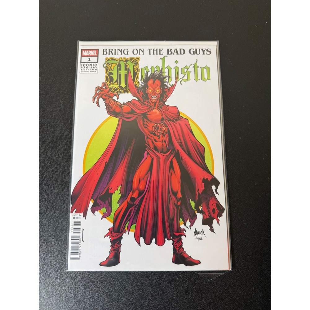 Marvel Bring On The Bad Guys Mephisto 1 Todd Nauck Iconic Variant‎ Comic 2018